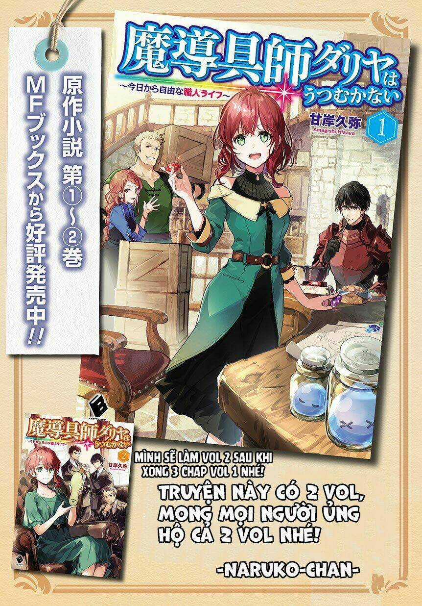 Madougushi Dahliya Wa Utsumukanai ~Kyou Kara Jiyuu Na Shokunin Life~ Vol 1 Chapter 2 trang 32