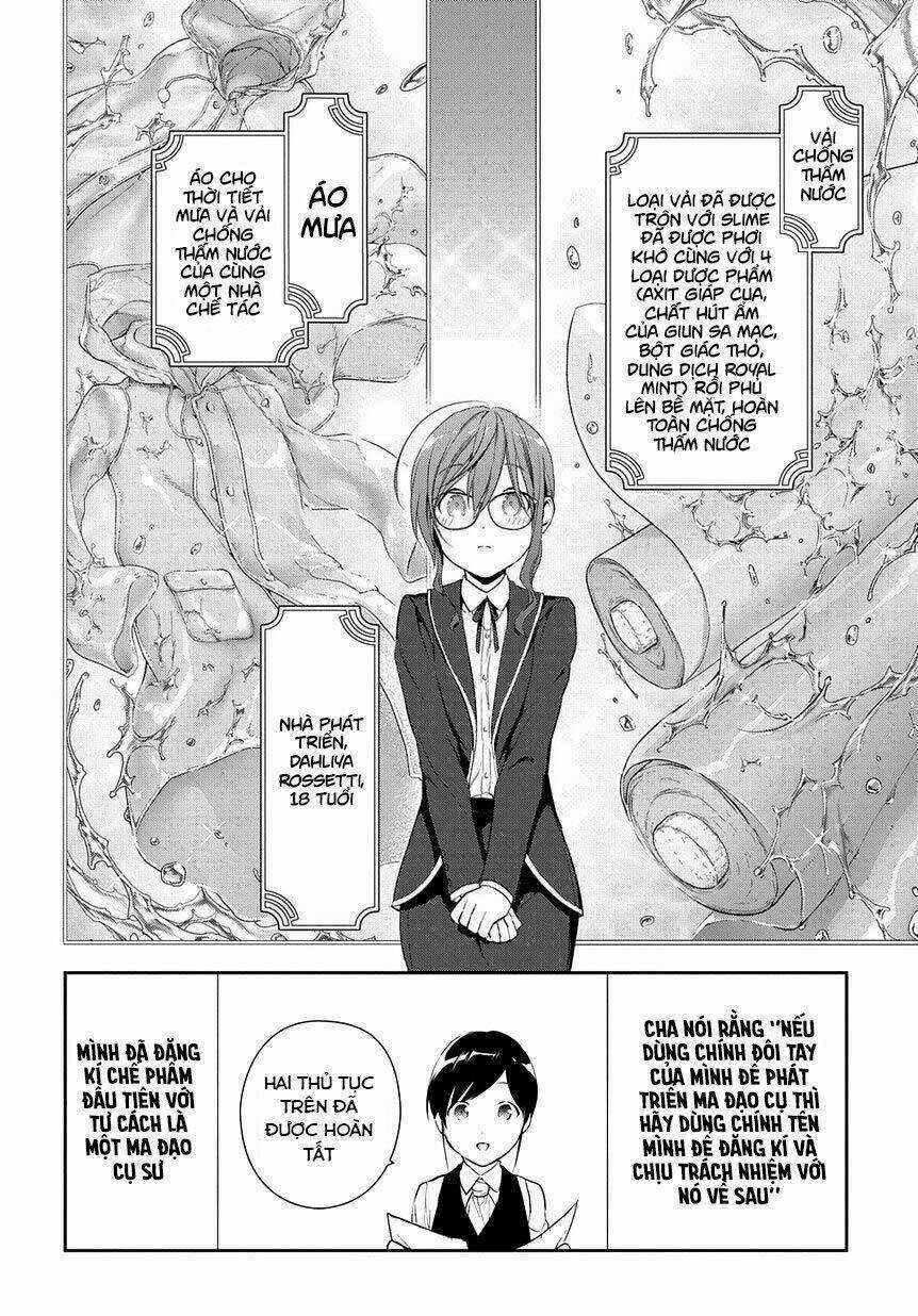 Madougushi Dahliya Wa Utsumukanai ~Kyou Kara Jiyuu Na Shokunin Life~ Chapter 2 trang 25