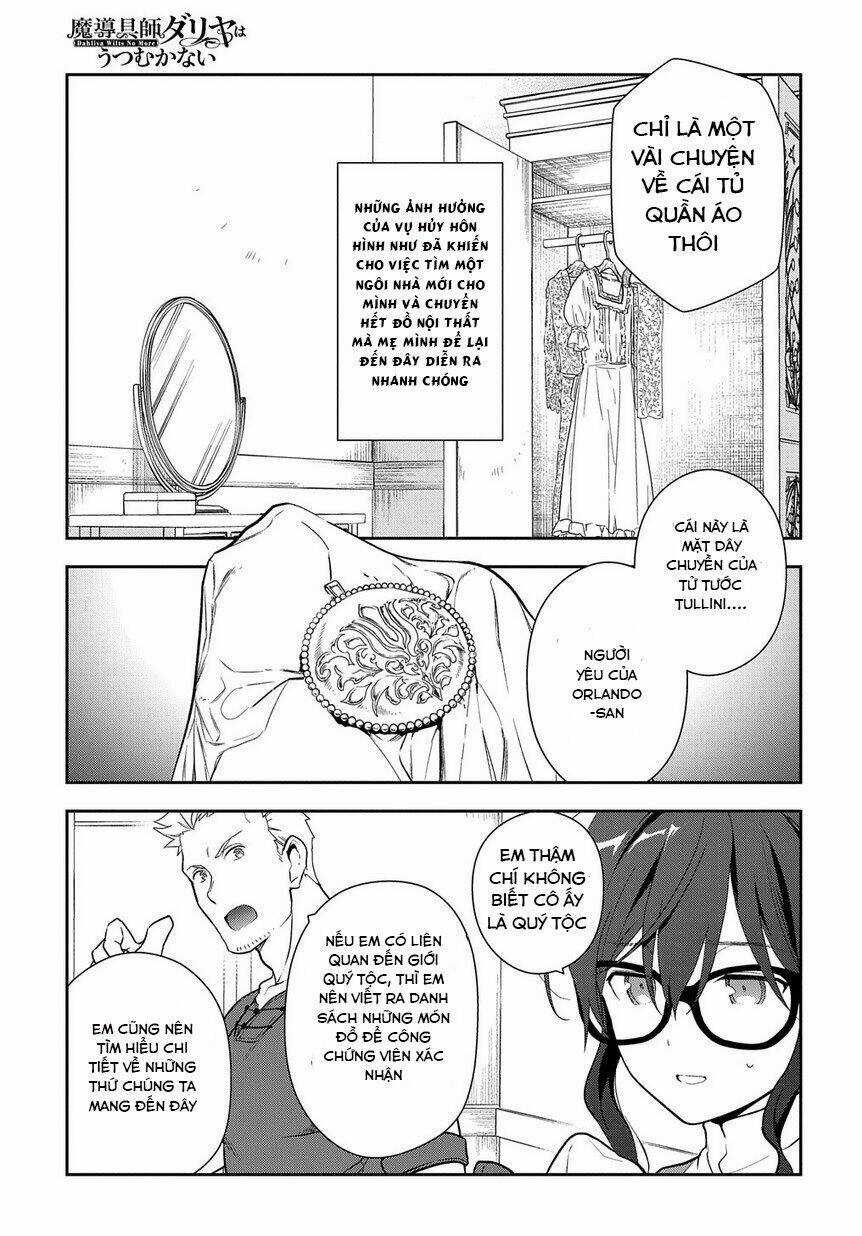 Madougushi Dahliya Wa Utsumukanai ~Kyou Kara Jiyuu Na Shokunin Life~ Chapter 3 trang 30