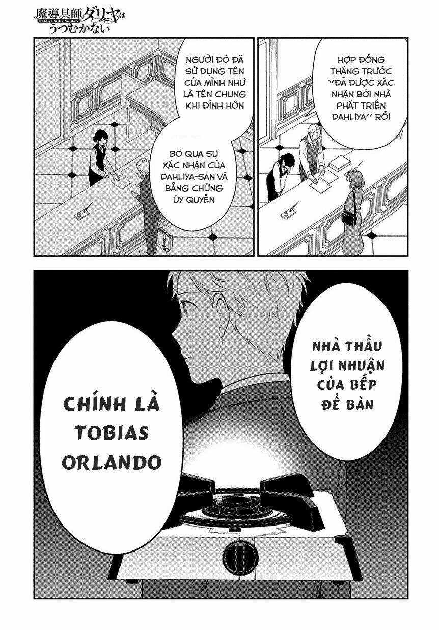 Madougushi Dahliya Wa Utsumukanai ~Kyou Kara Jiyuu Na Shokunin Life~ Chapter 5 trang 2