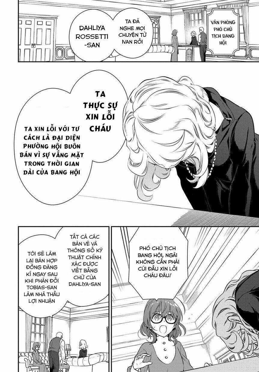 Madougushi Dahliya Wa Utsumukanai ~Kyou Kara Jiyuu Na Shokunin Life~ Chapter 5 trang 3