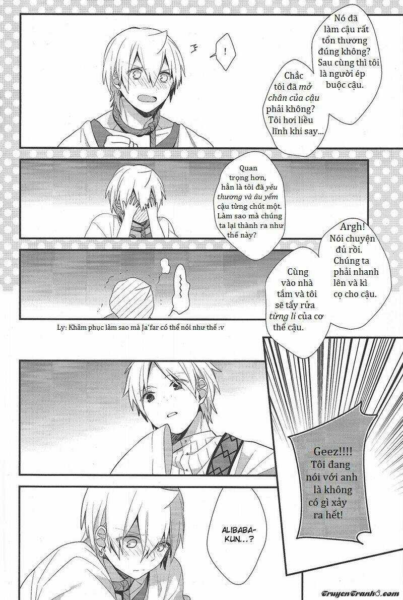 [Magi] Astinenza – Ja’far X Alibaba Chapter 1 trang 4