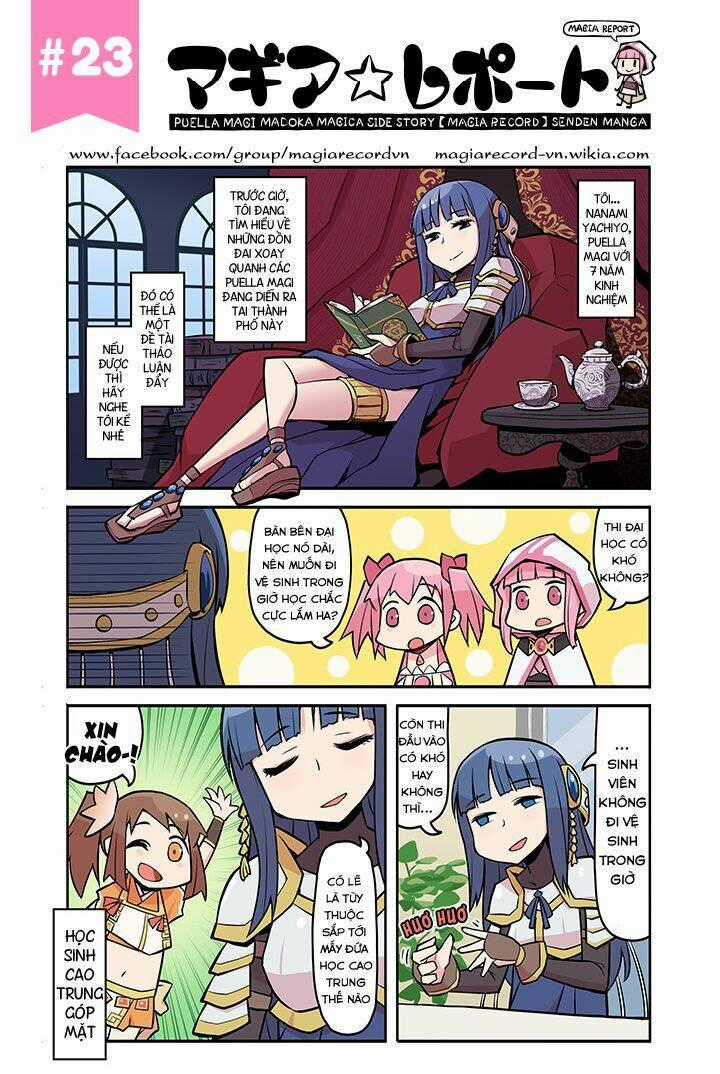 Magia☆Report - Mahou Shoujo Madoka Magica Side Story [Magia Record] Senden Manga Chapter 16 trang 7