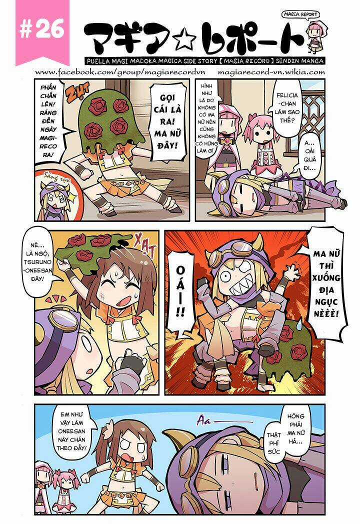 Magia☆Report - Mahou Shoujo Madoka Magica Side Story [Magia Record] Senden Manga Chapter 24 trang 2