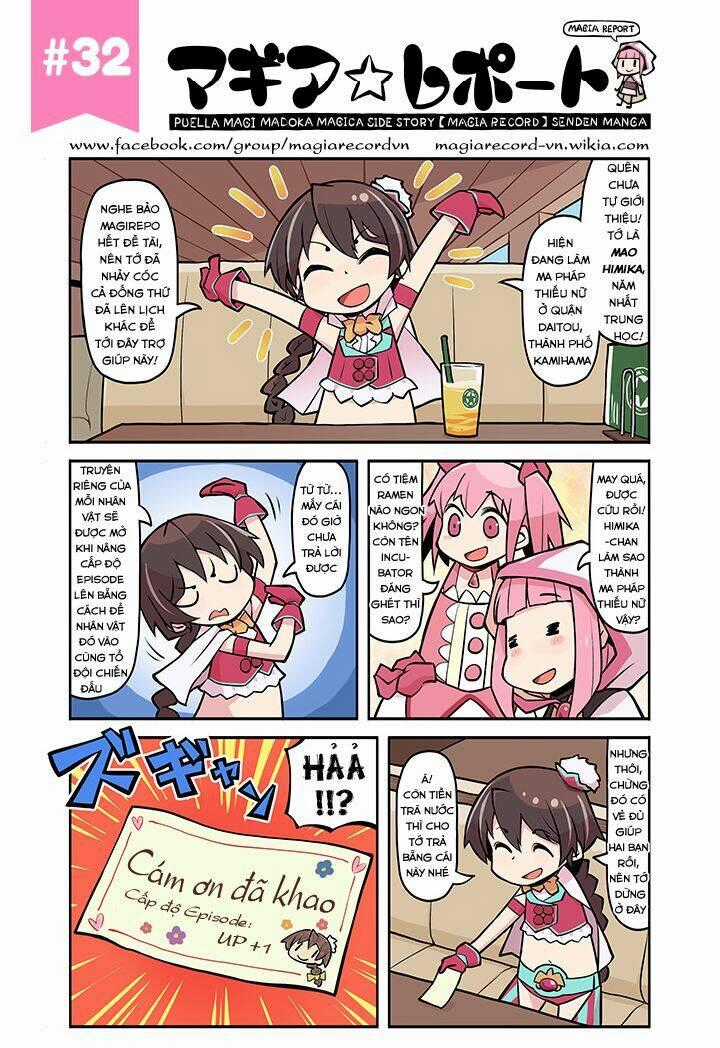 Magia☆Report - Mahou Shoujo Madoka Magica Side Story [Magia Record] Senden Manga Chapter 24 trang 8