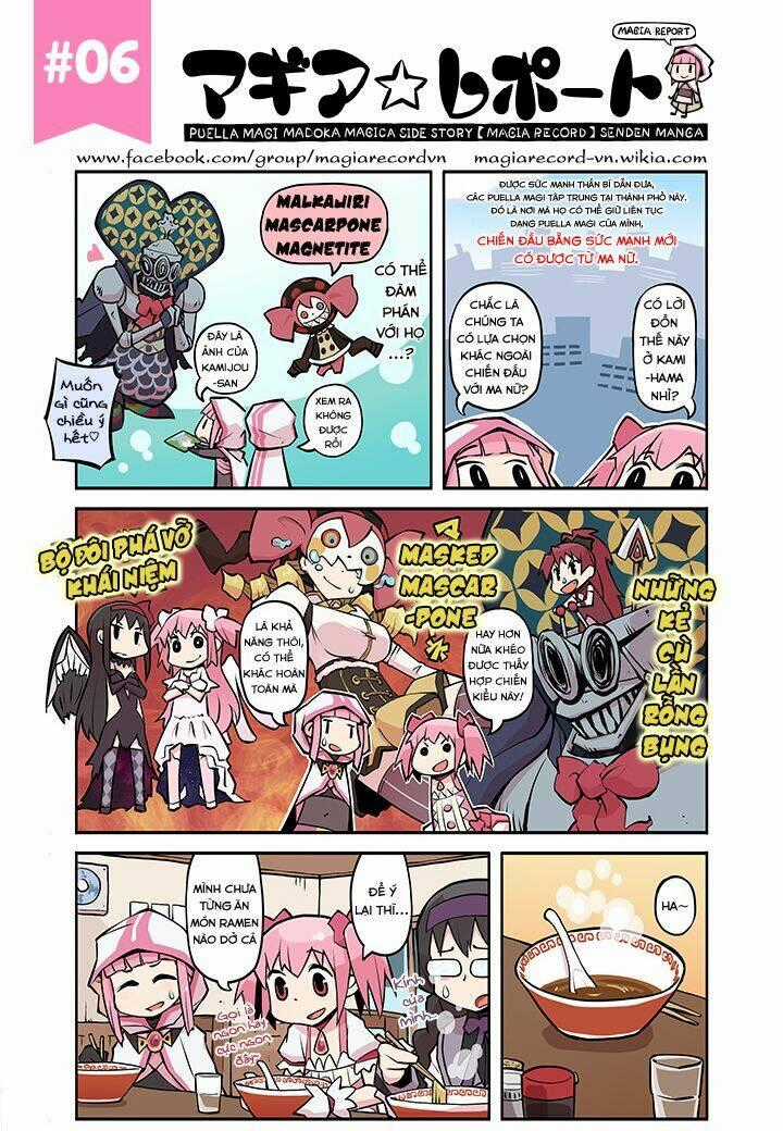 Magia☆Report - Mahou Shoujo Madoka Magica Side Story [Magia Record] Senden Manga Chapter 3 trang 5