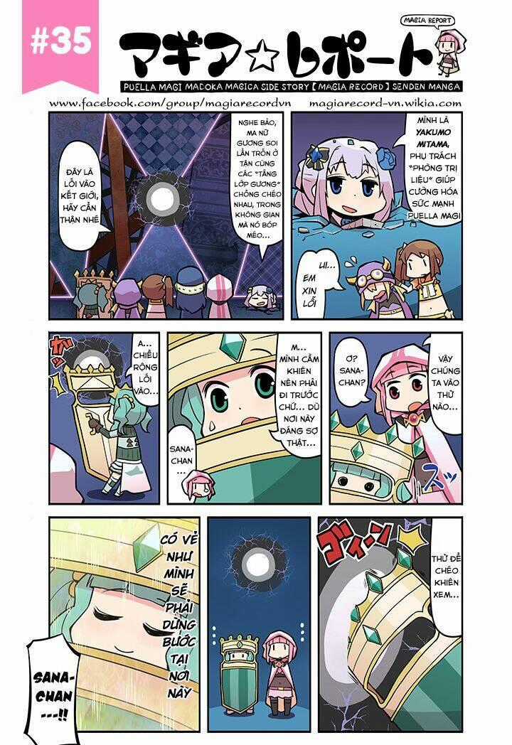 Magia☆Report - Mahou Shoujo Madoka Magica Side Story [Magia Record] Senden Manga Chapter 33 trang 2