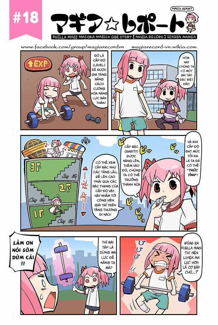 Magia☆Report - Mahou Shoujo Madoka Magica Side Story [Magia Record] Senden Manga Chapter 5 trang 2