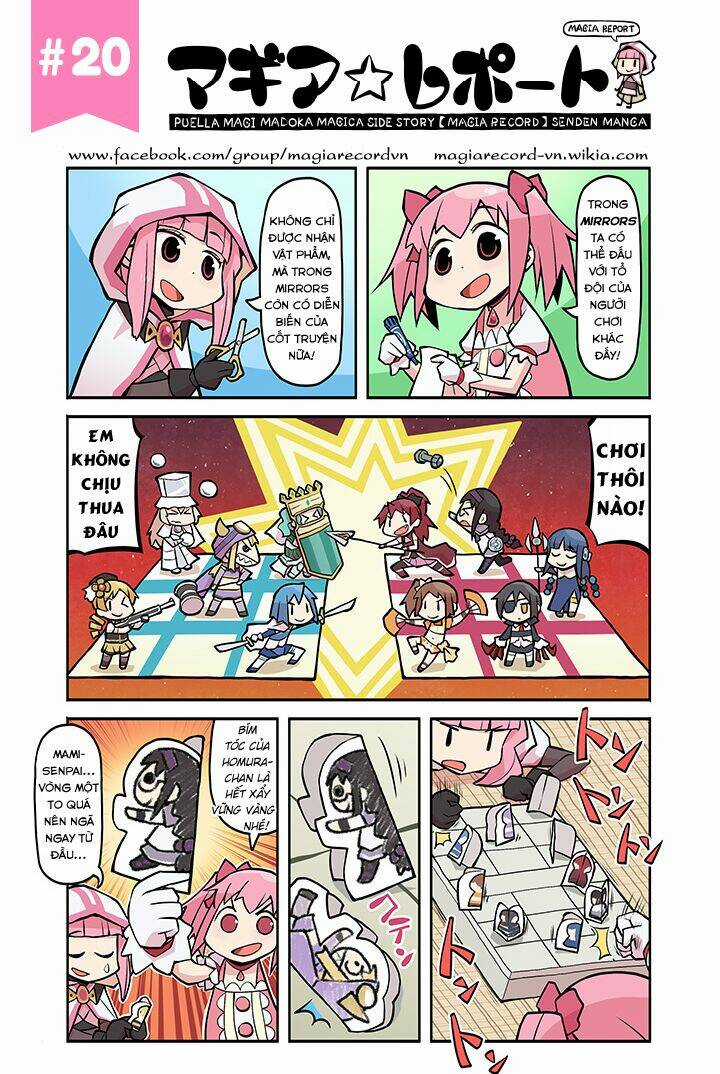 Magia☆Report - Mahou Shoujo Madoka Magica Side Story [Magia Record] Senden Manga Chapter 5 trang 4