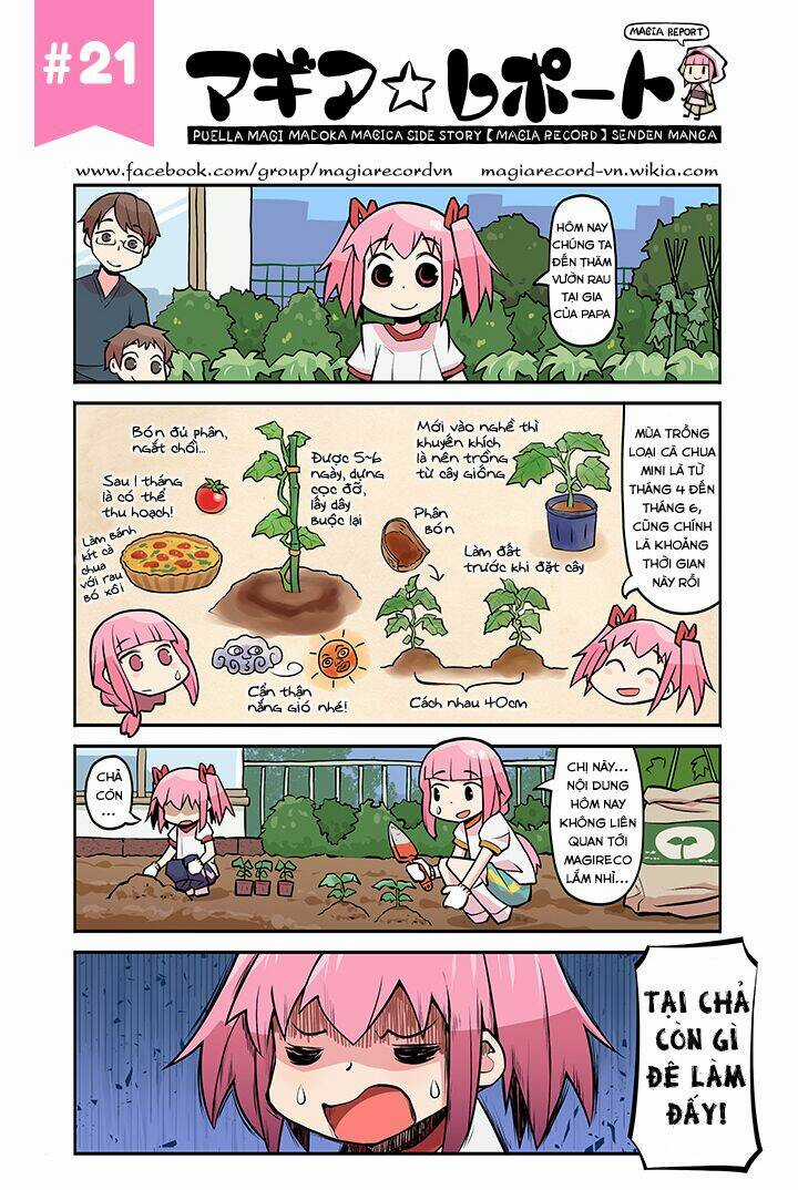 Magia☆Report - Mahou Shoujo Madoka Magica Side Story [Magia Record] Senden Manga Chapter 5 trang 5