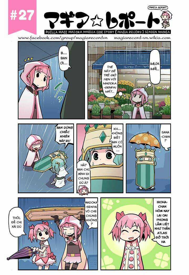 Magia☆Report - Mahou Shoujo Madoka Magica Side Story [Magia Record] Senden Manga Chapter 6 trang 3