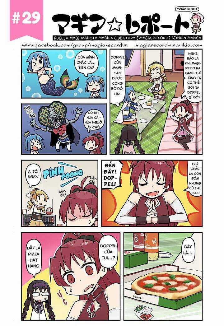 Magia☆Report - Mahou Shoujo Madoka Magica Side Story [Magia Record] Senden Manga Chapter 6 trang 5