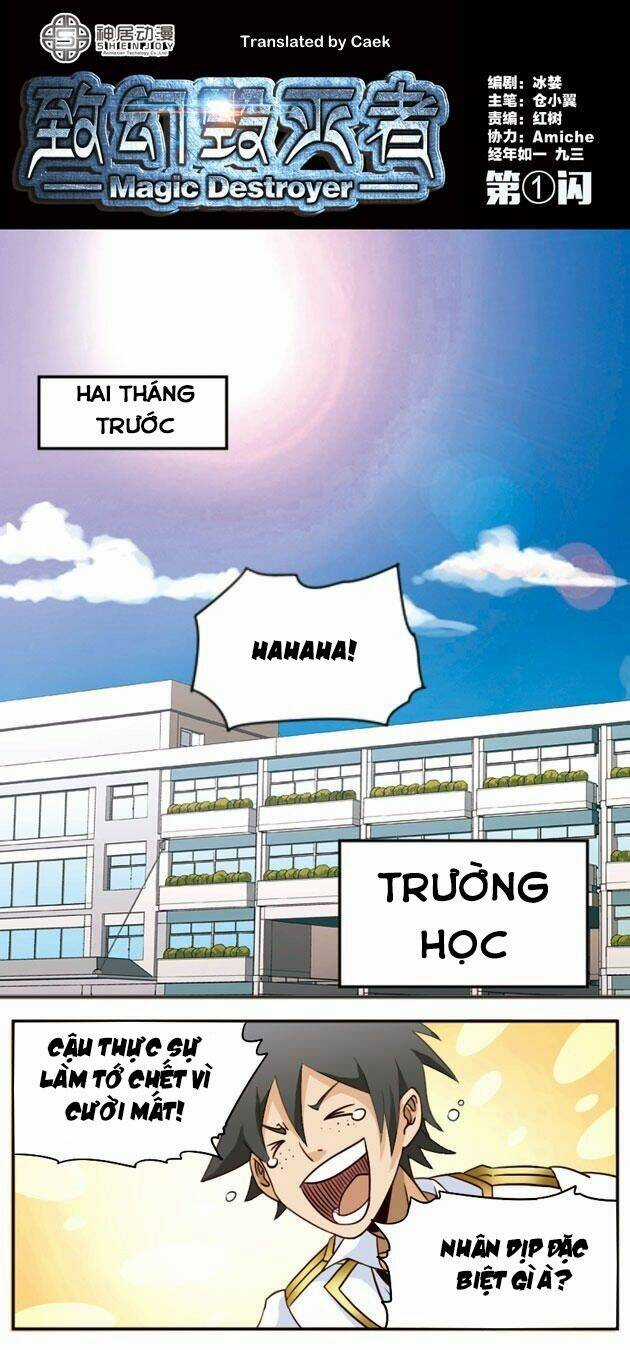 Magic destroy Chapter 1 trang 1