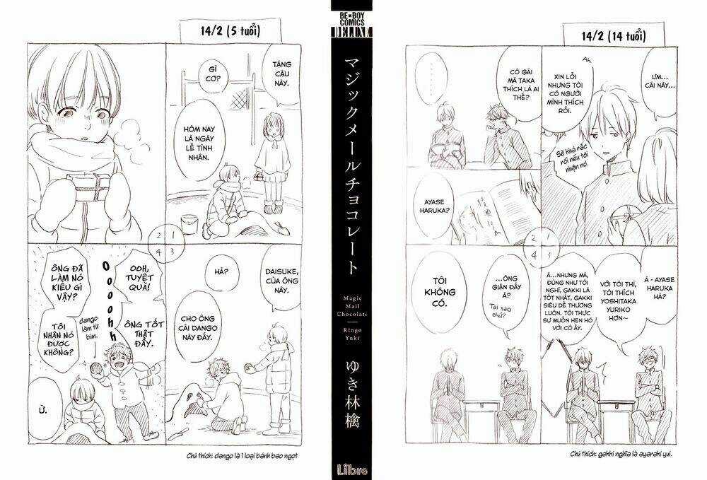 Magic Mail Chocolate Chapter 1 trang 2