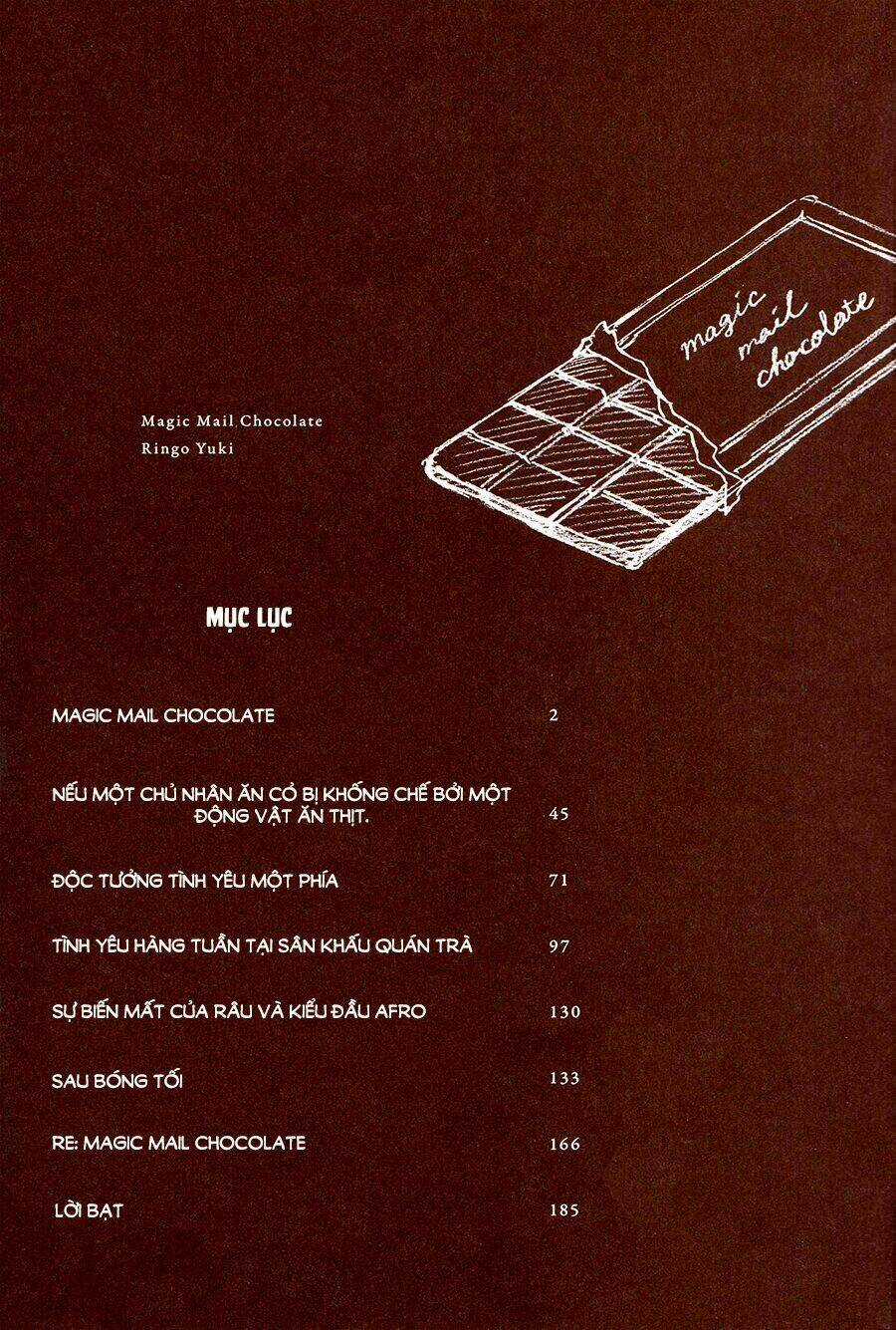 Magic Mail Chocolate Chapter 1 trang 3