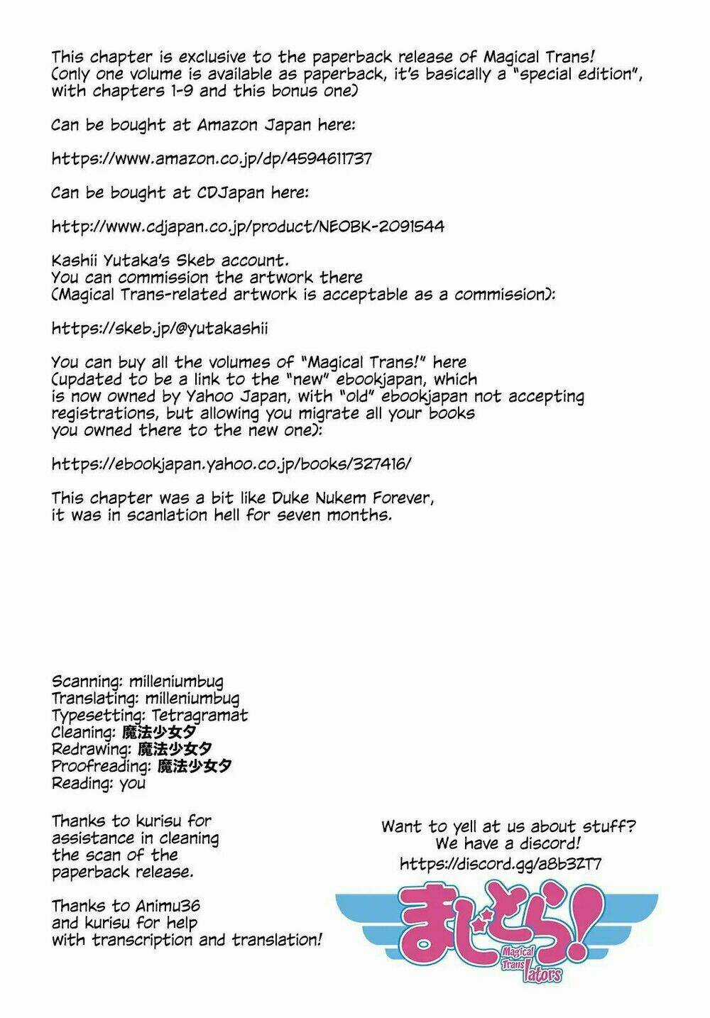 Magical Trans! Chapter 10.5 trang 16