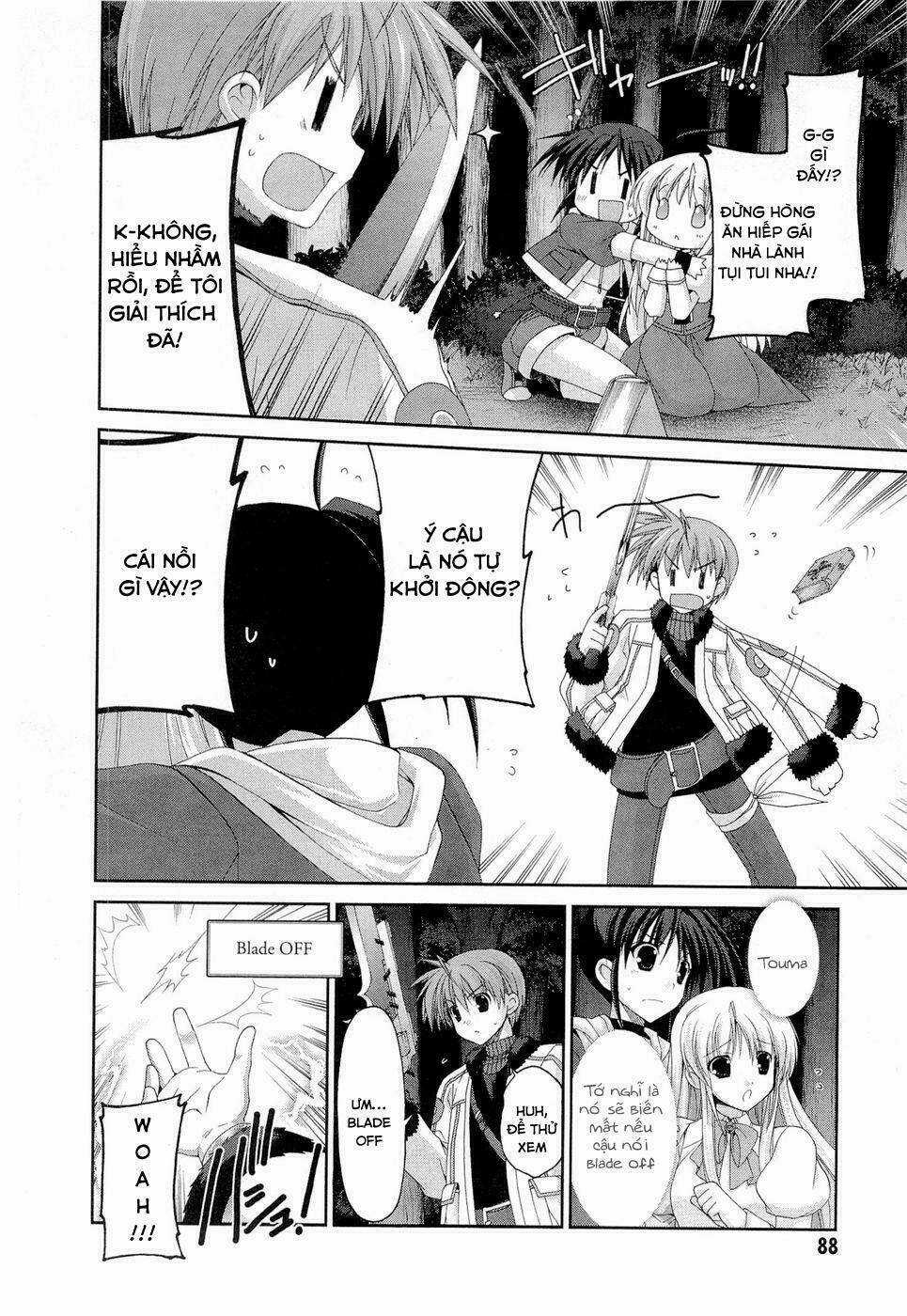 Mahou Senki Lyrical Nanoha Force Chapter 3 trang 13