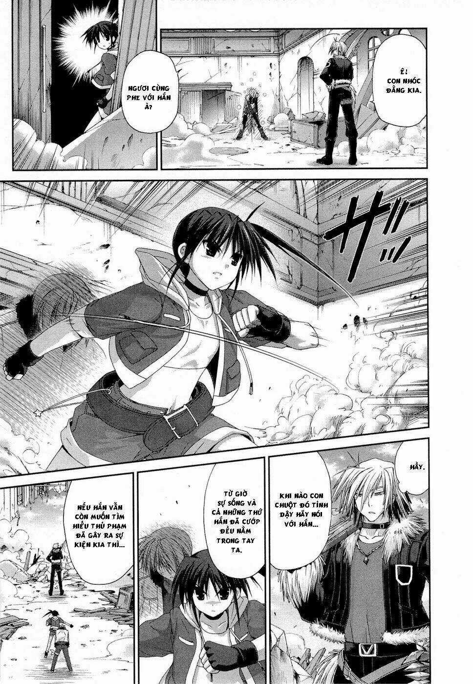 Mahou Senki Lyrical Nanoha Force Chapter 4 trang 17