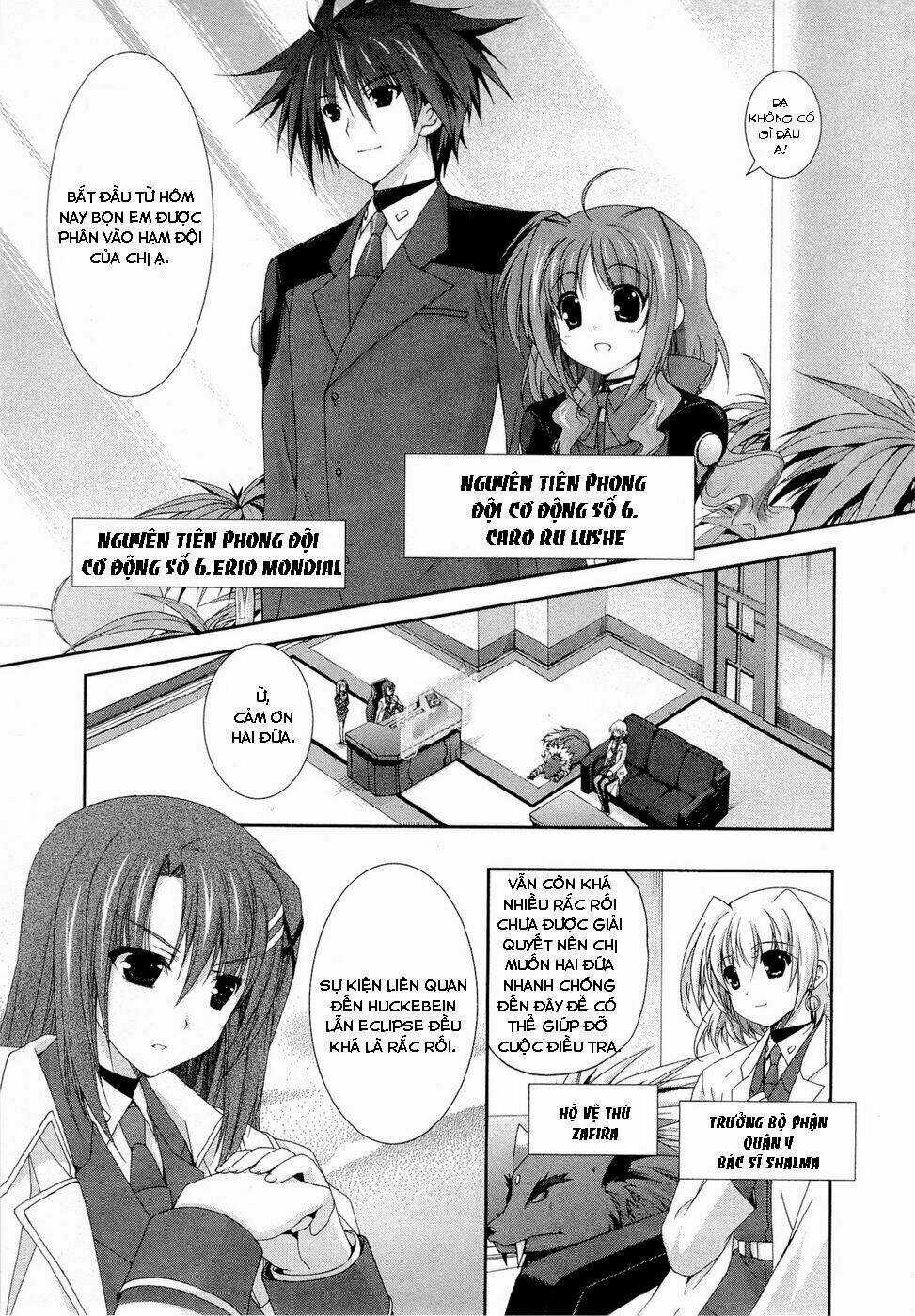 Mahou Senki Lyrical Nanoha Force Chapter 4 trang 25