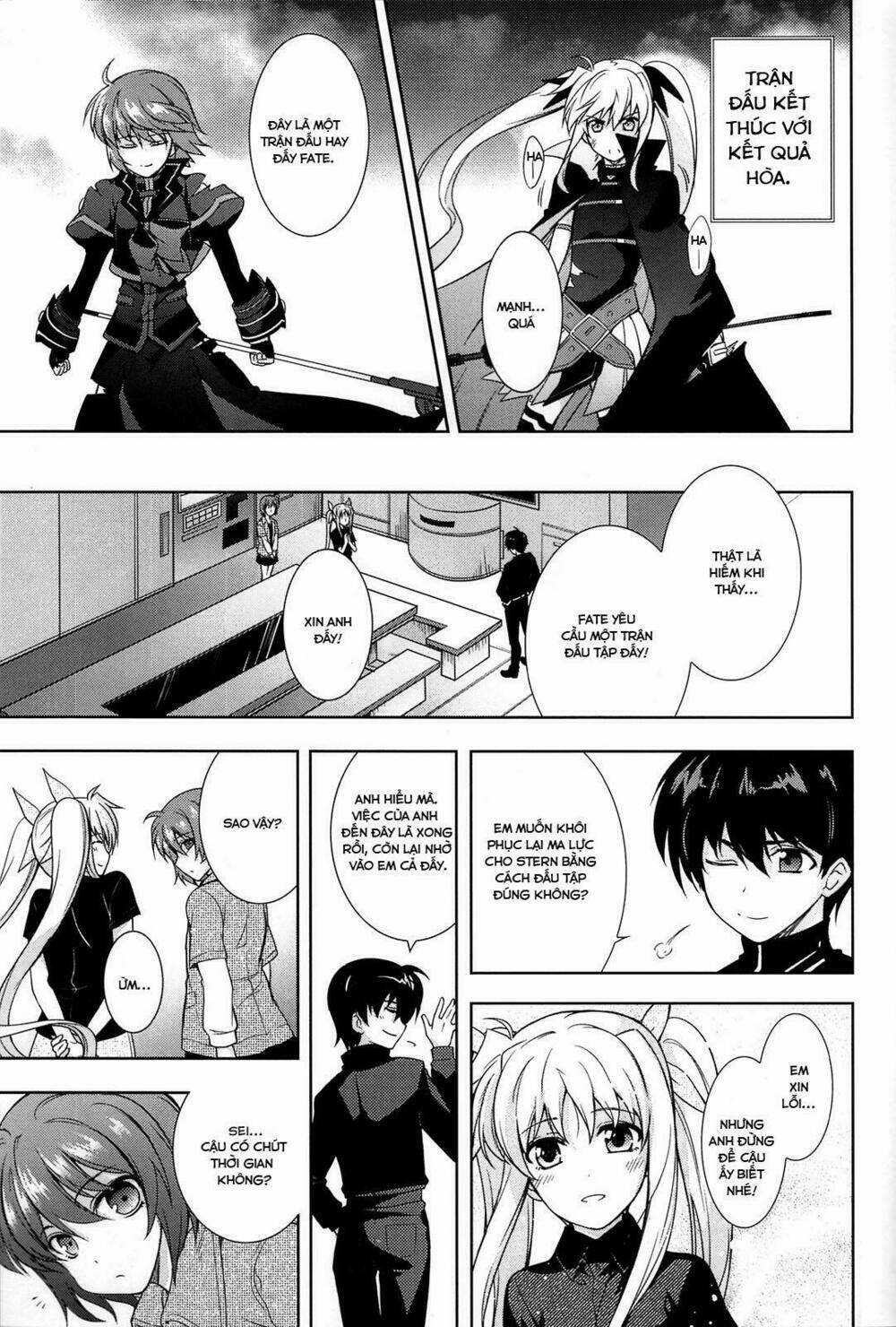 Mahou Shoujo Lyrical Nanoha A's Portable Chapter 1 trang 11