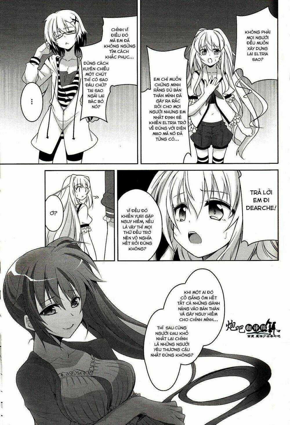 Mahou Shoujo Lyrical Nanoha A's Portable Chapter 4 trang 24