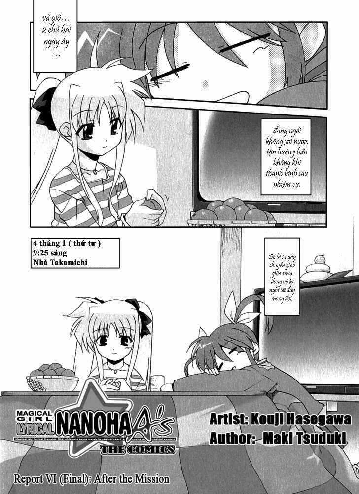 Mahou Shoujo Lyrical Nanoha A's Chapter 6 trang 2