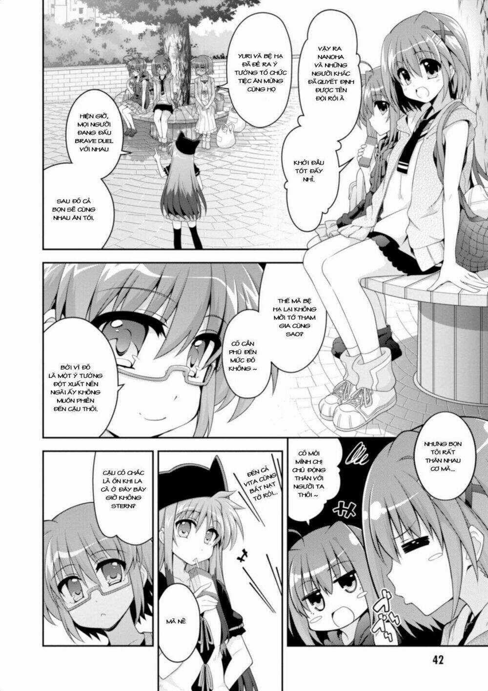 Mahou Shoujo Lyrical Nanoha Innocent Chapter 10 trang 3
