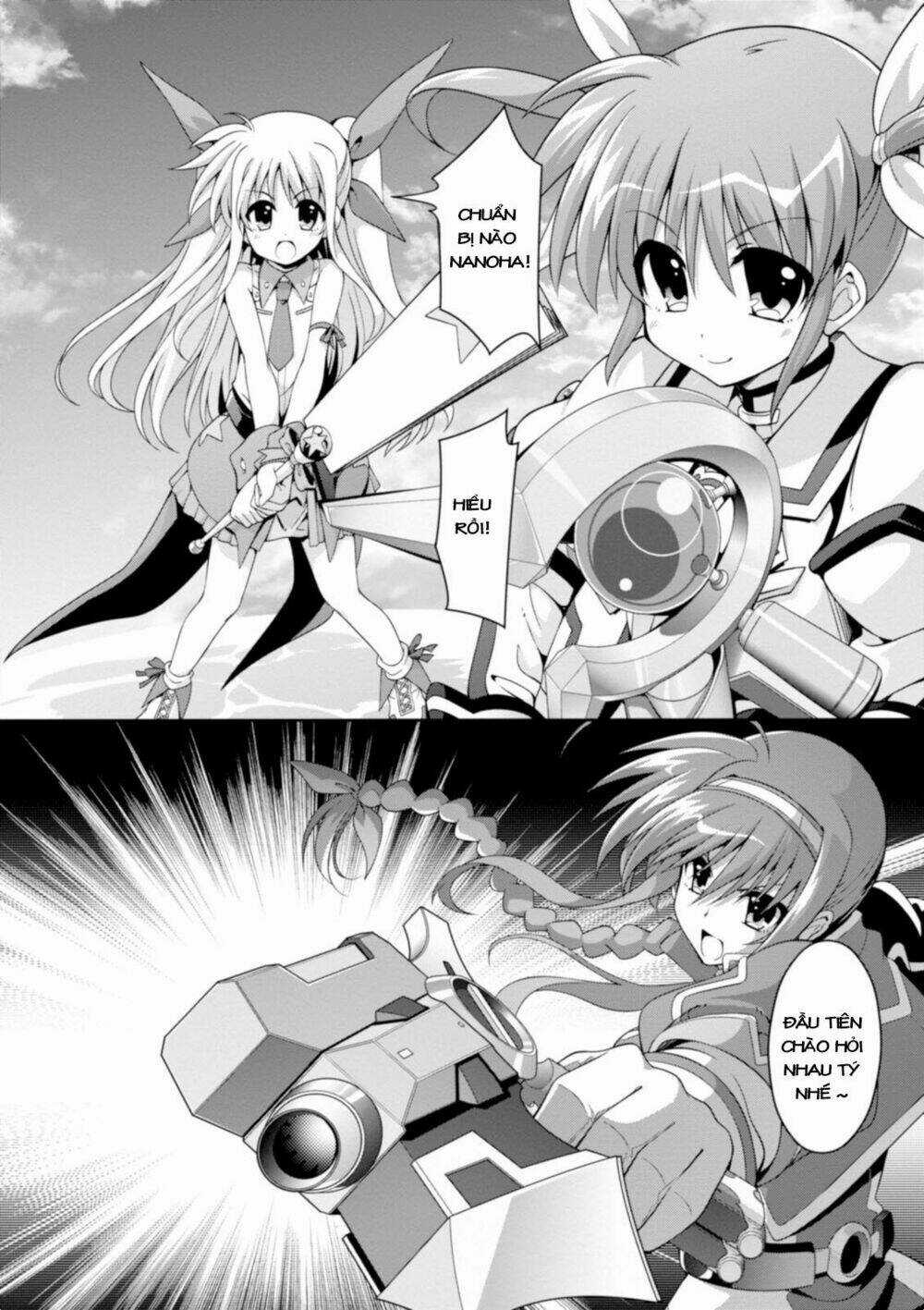 Mahou Shoujo Lyrical Nanoha Innocent Chapter 10 trang 9