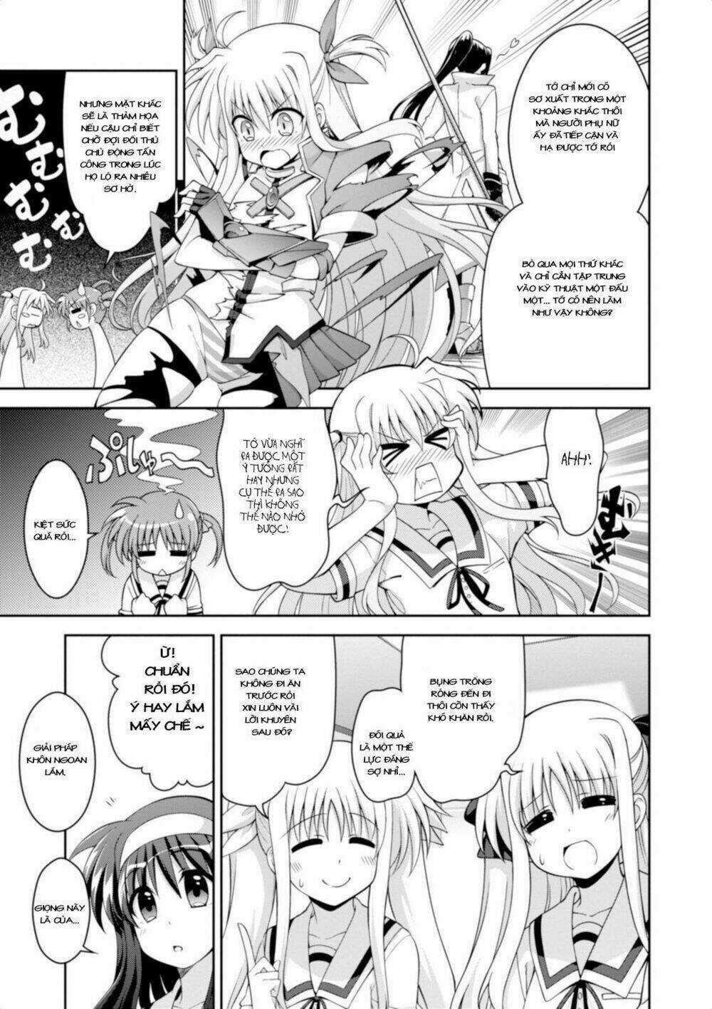 Mahou Shoujo Lyrical Nanoha Innocent Chapter 11 trang 10