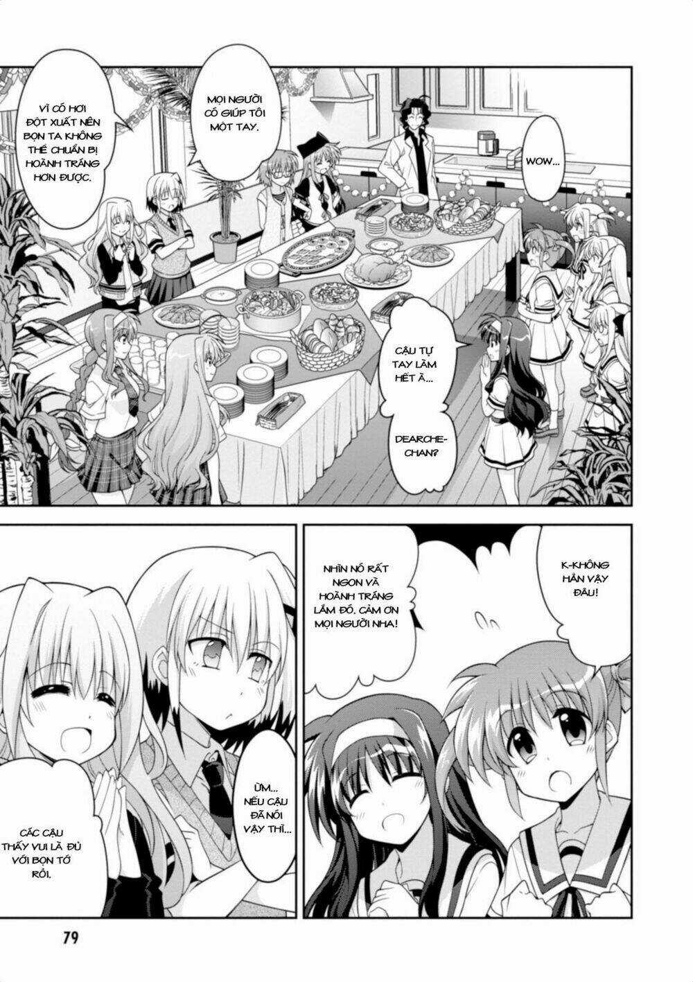Mahou Shoujo Lyrical Nanoha Innocent Chapter 11 trang 14