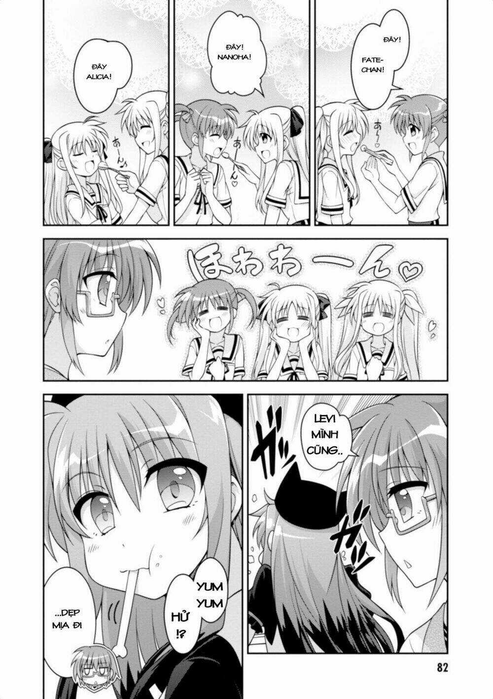 Mahou Shoujo Lyrical Nanoha Innocent Chapter 11 trang 17