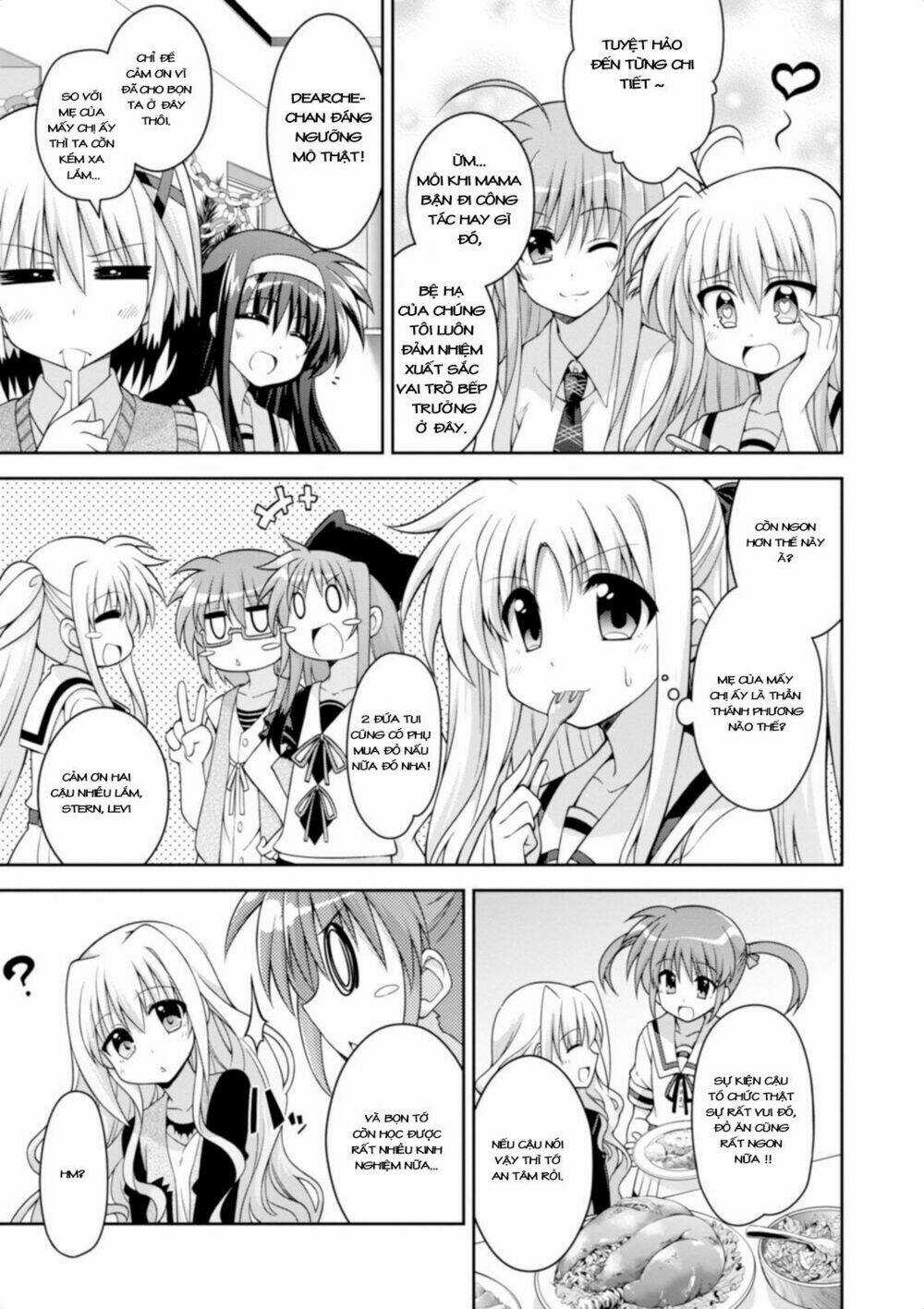 Mahou Shoujo Lyrical Nanoha Innocent Chapter 11 trang 18