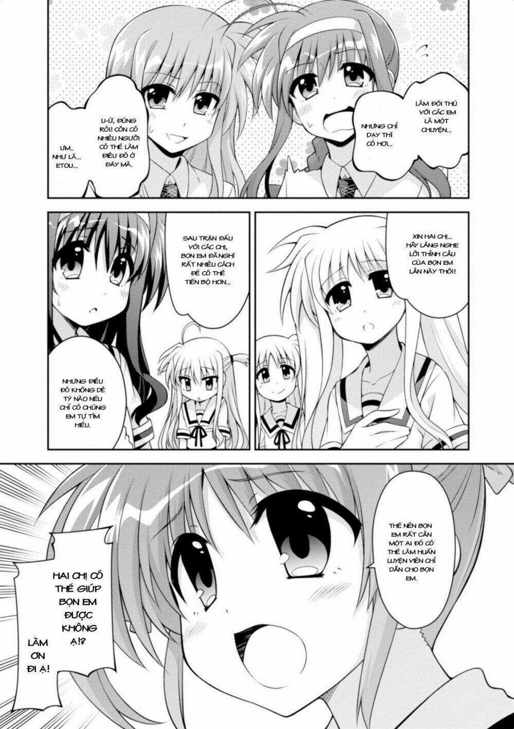 Mahou Shoujo Lyrical Nanoha Innocent Chapter 11 trang 20
