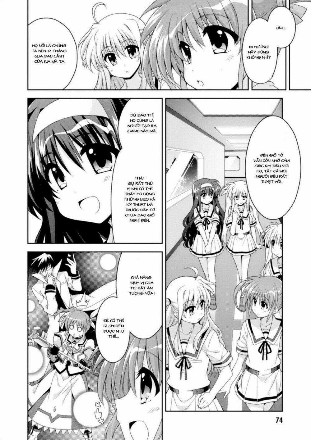 Mahou Shoujo Lyrical Nanoha Innocent Chapter 11 trang 9