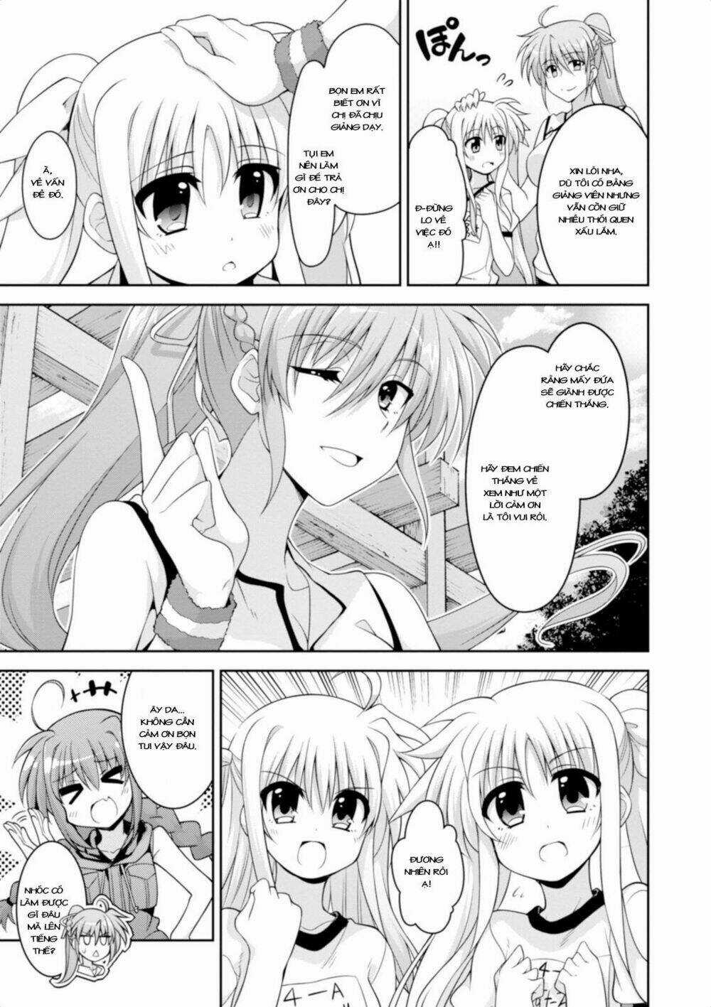 Mahou Shoujo Lyrical Nanoha Innocent Chapter 12 trang 12