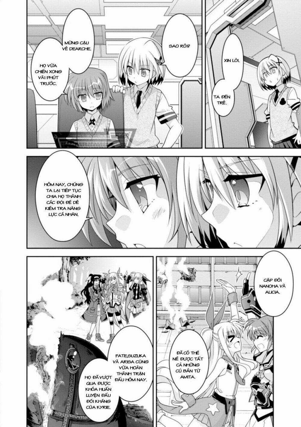 Mahou Shoujo Lyrical Nanoha Innocent Chapter 12 trang 17