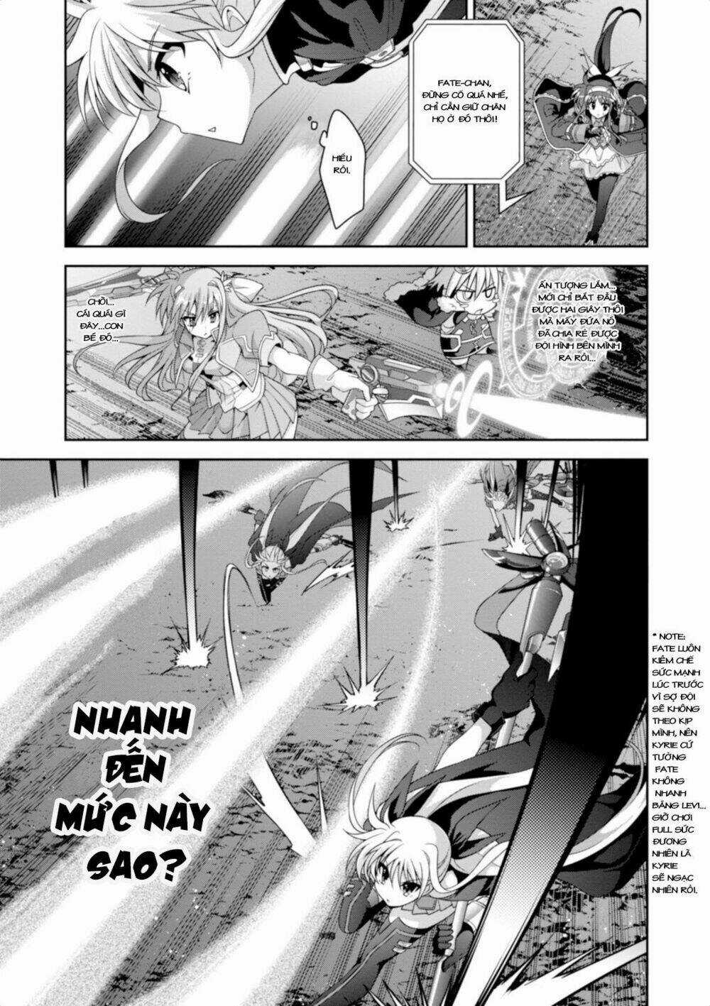 Mahou Shoujo Lyrical Nanoha Innocent Chapter 12 trang 22