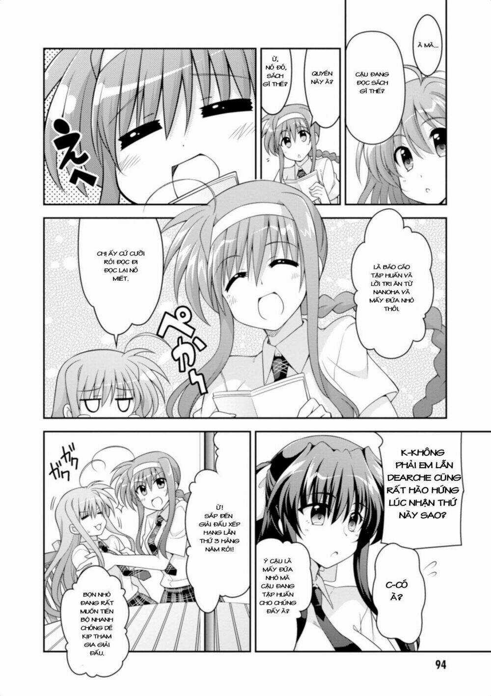 Mahou Shoujo Lyrical Nanoha Innocent Chapter 12 trang 3