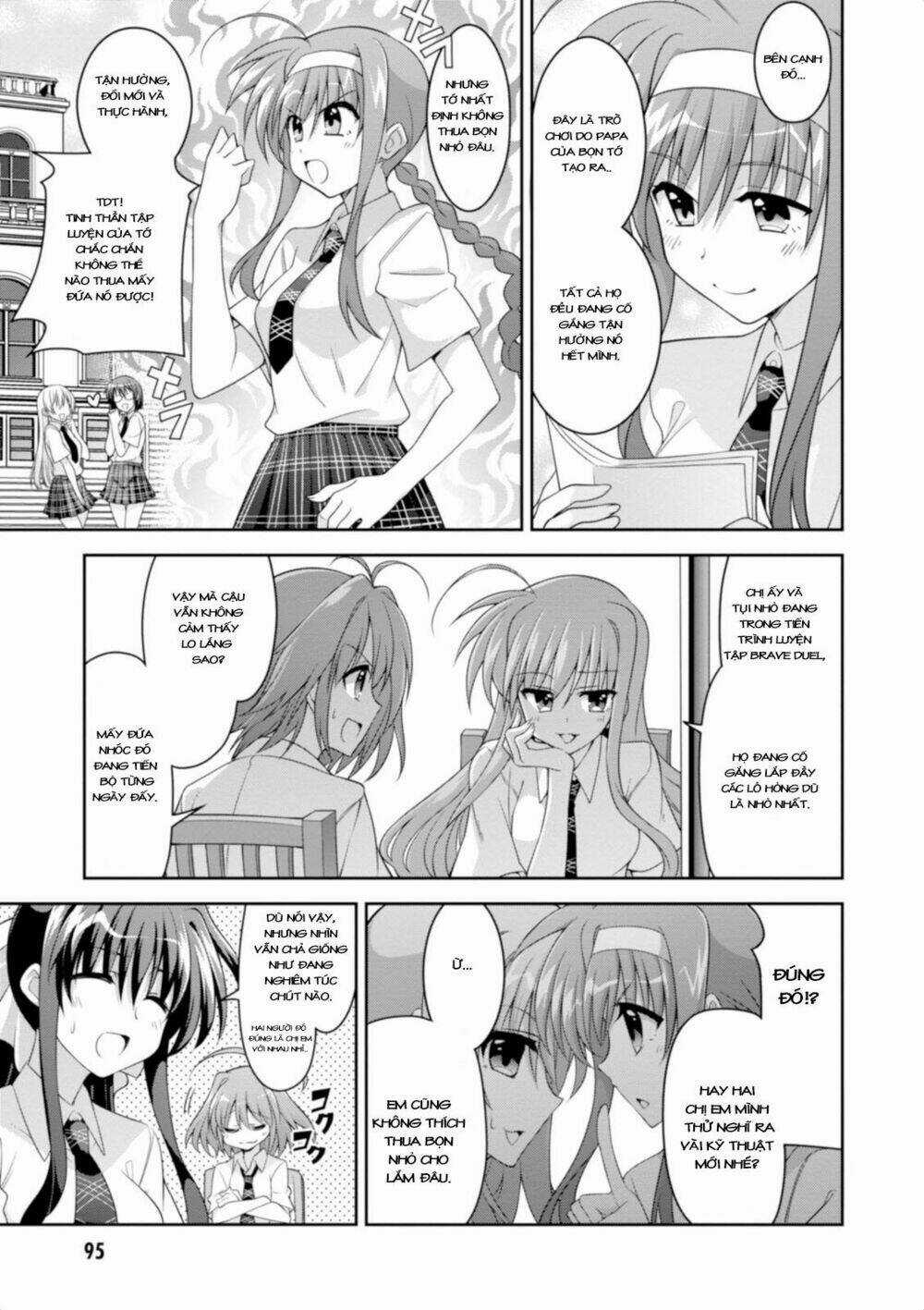 Mahou Shoujo Lyrical Nanoha Innocent Chapter 12 trang 4