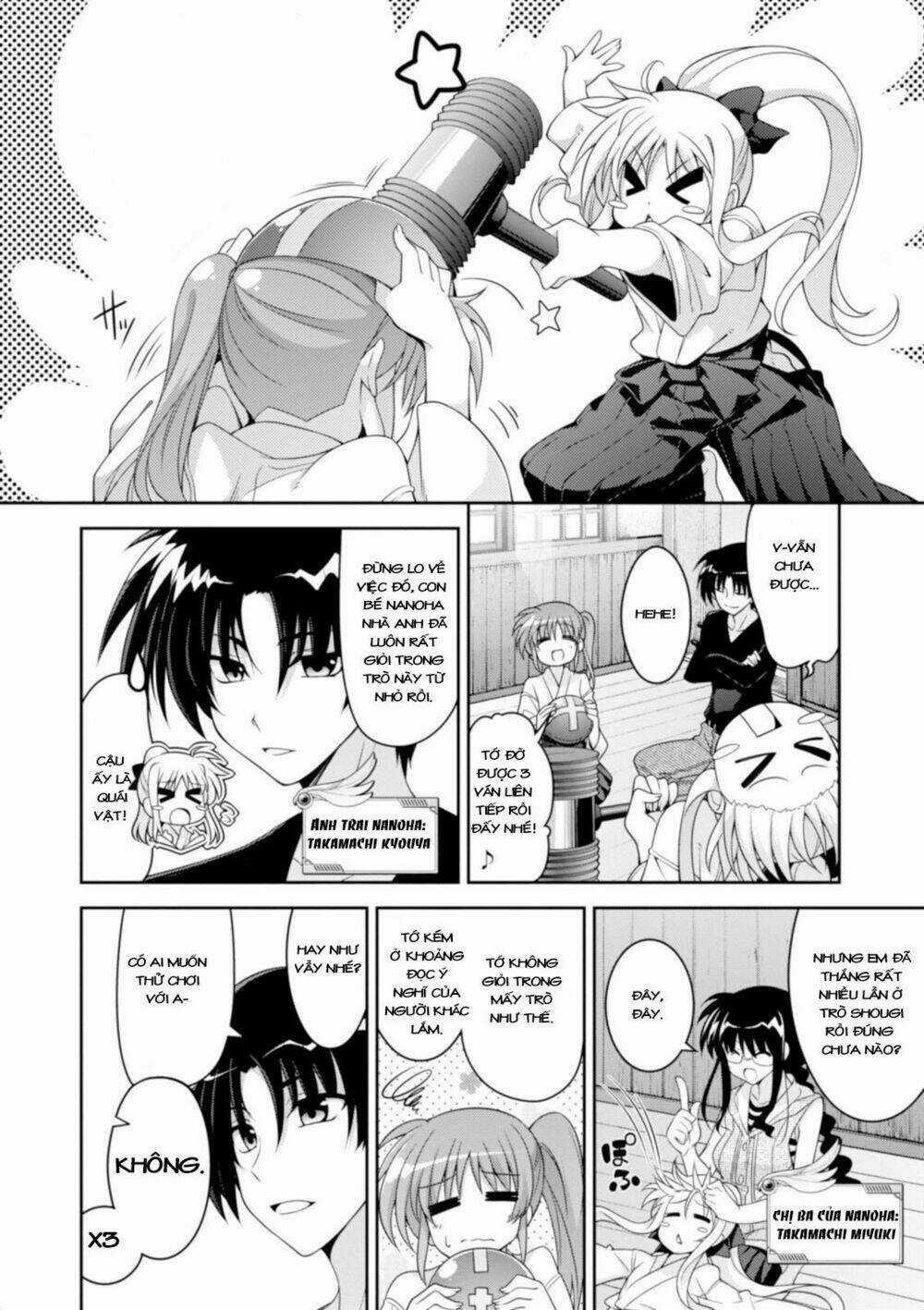 Mahou Shoujo Lyrical Nanoha Innocent Chapter 12 trang 7