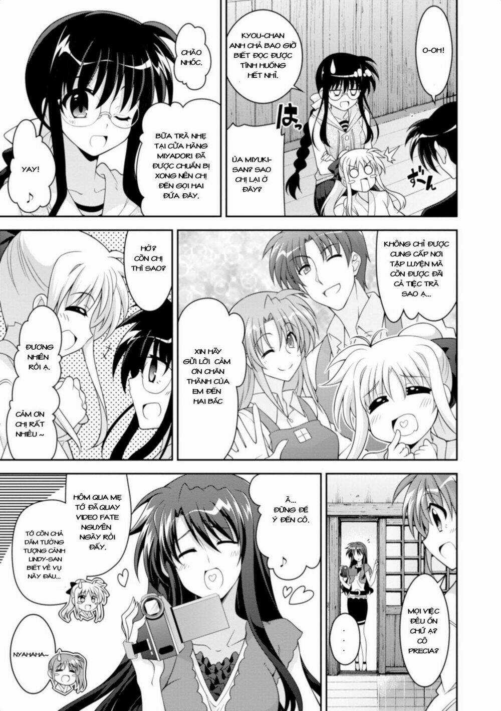 Mahou Shoujo Lyrical Nanoha Innocent Chapter 12 trang 8