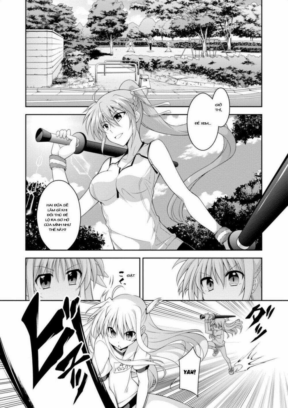 Mahou Shoujo Lyrical Nanoha Innocent Chapter 12 trang 9