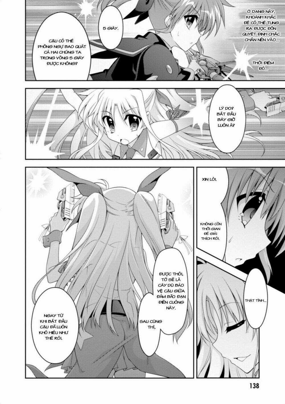 Mahou Shoujo Lyrical Nanoha Innocent Chapter 13 trang 10