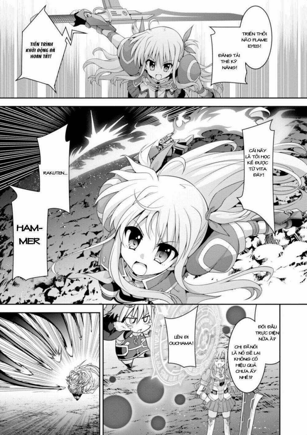 Mahou Shoujo Lyrical Nanoha Innocent Chapter 13 trang 17