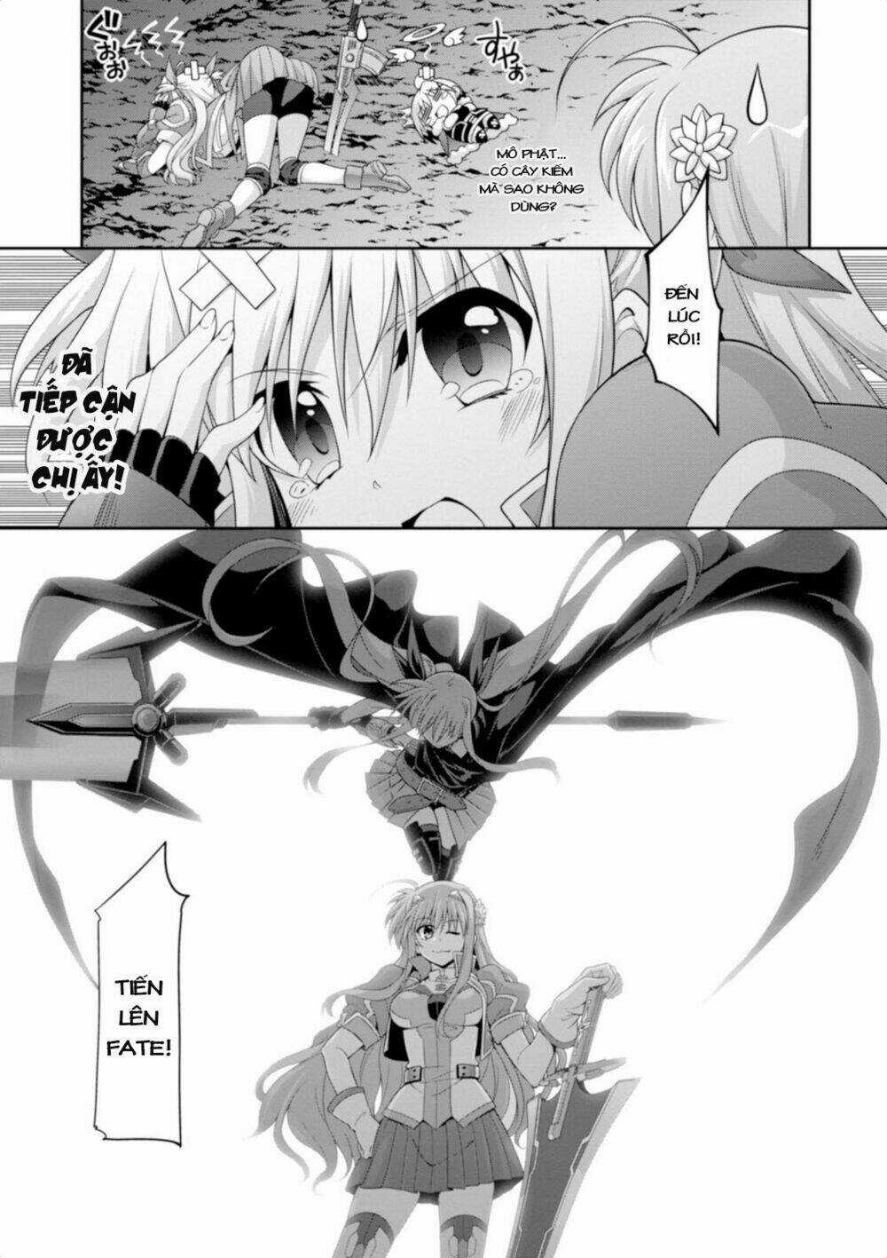 Mahou Shoujo Lyrical Nanoha Innocent Chapter 13 trang 19