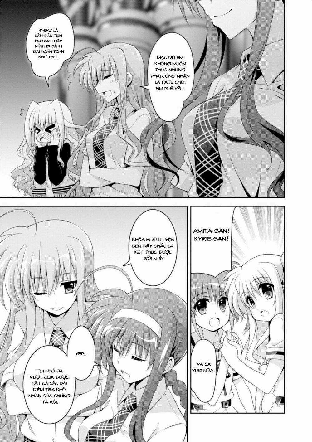 Mahou Shoujo Lyrical Nanoha Innocent Chapter 14 trang 10