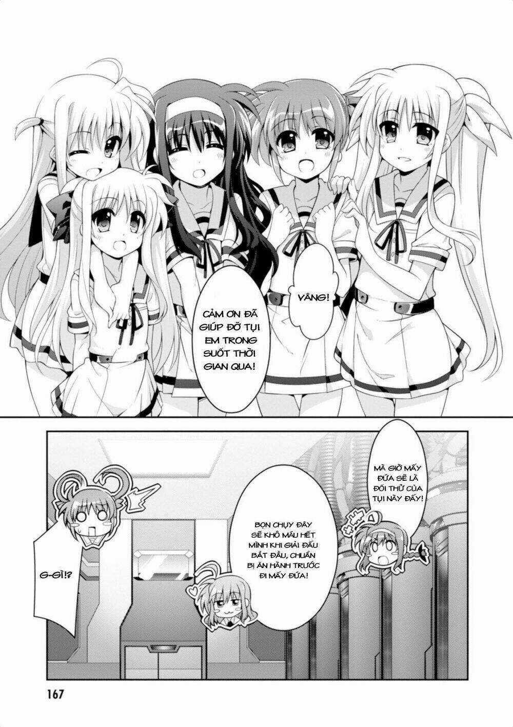 Mahou Shoujo Lyrical Nanoha Innocent Chapter 14 trang 12