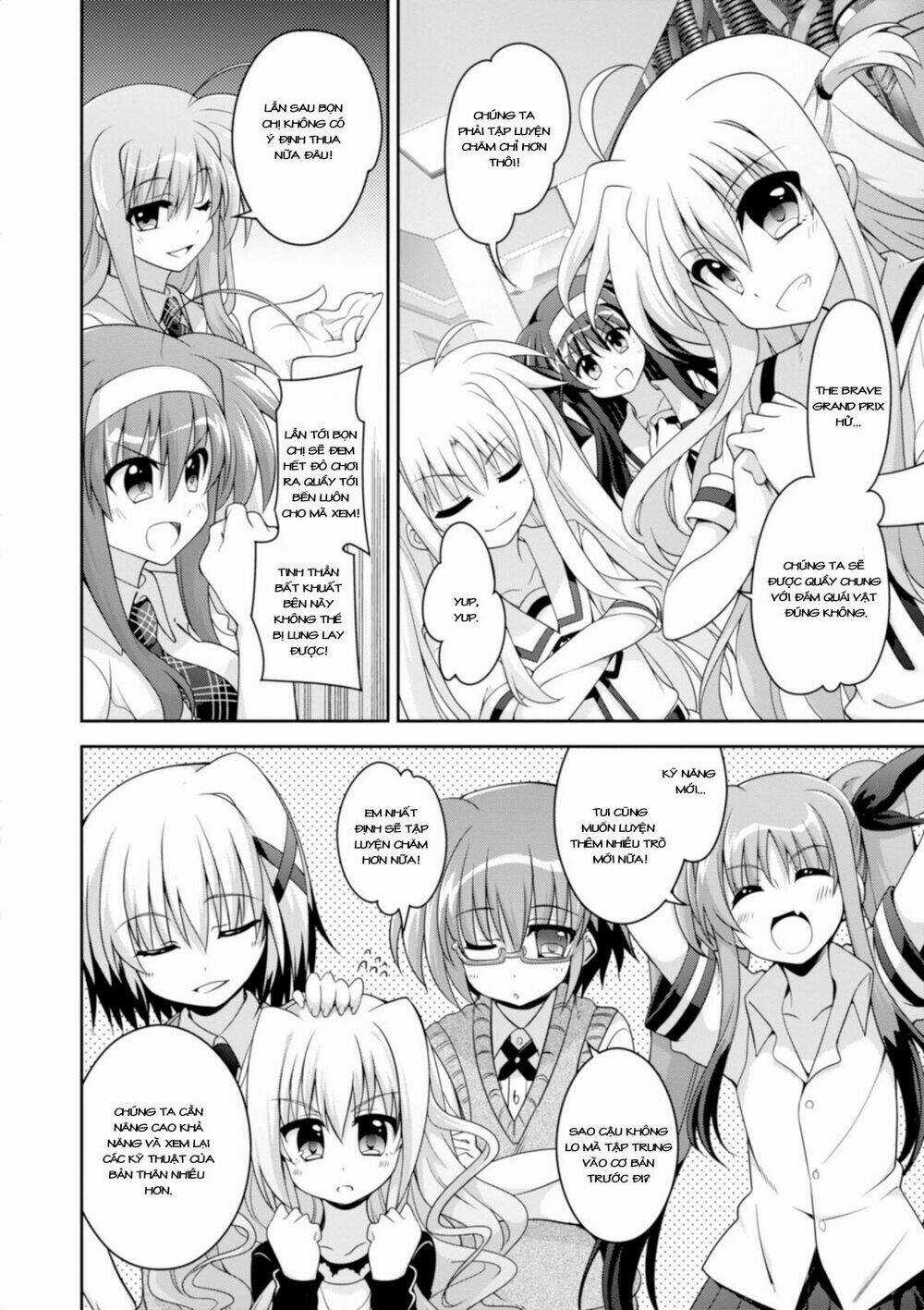 Mahou Shoujo Lyrical Nanoha Innocent Chapter 14 trang 17