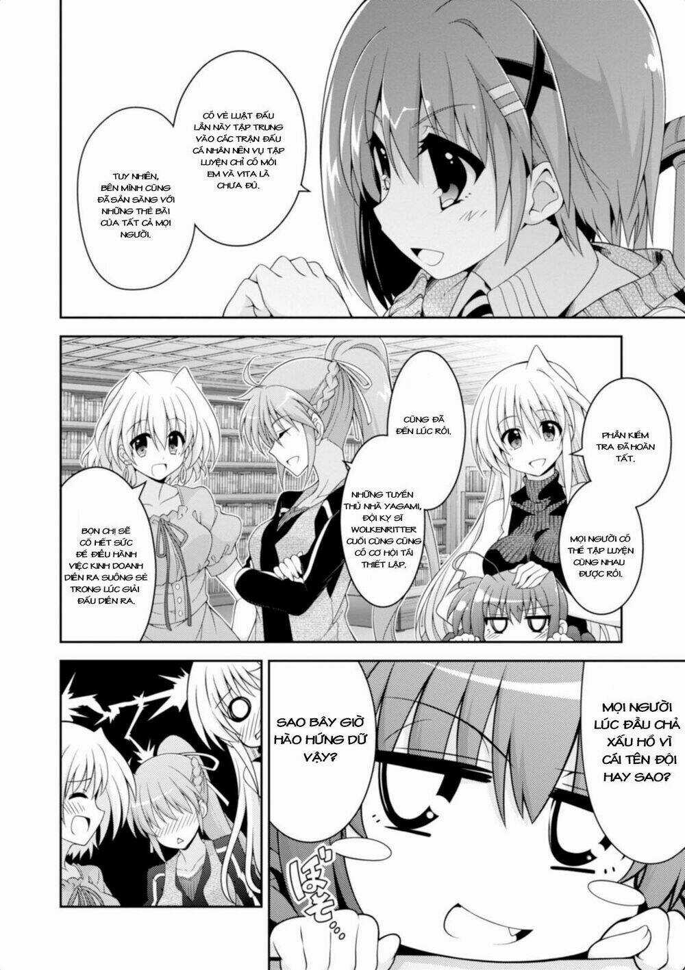 Mahou Shoujo Lyrical Nanoha Innocent Chapter 14 trang 21