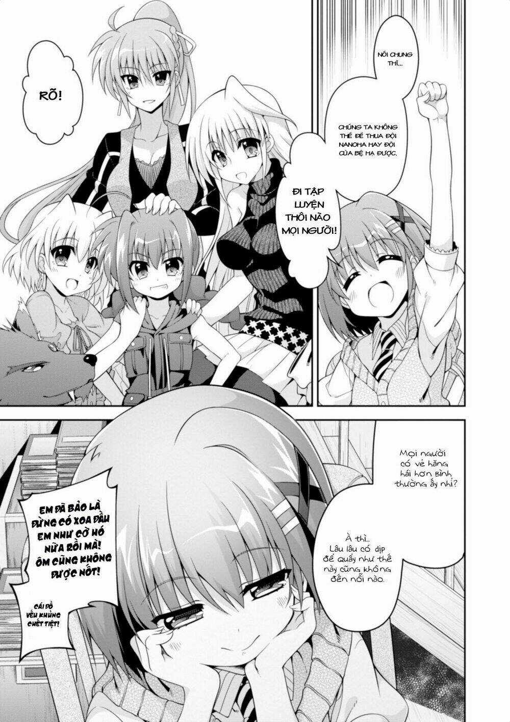 Mahou Shoujo Lyrical Nanoha Innocent Chapter 14 trang 22